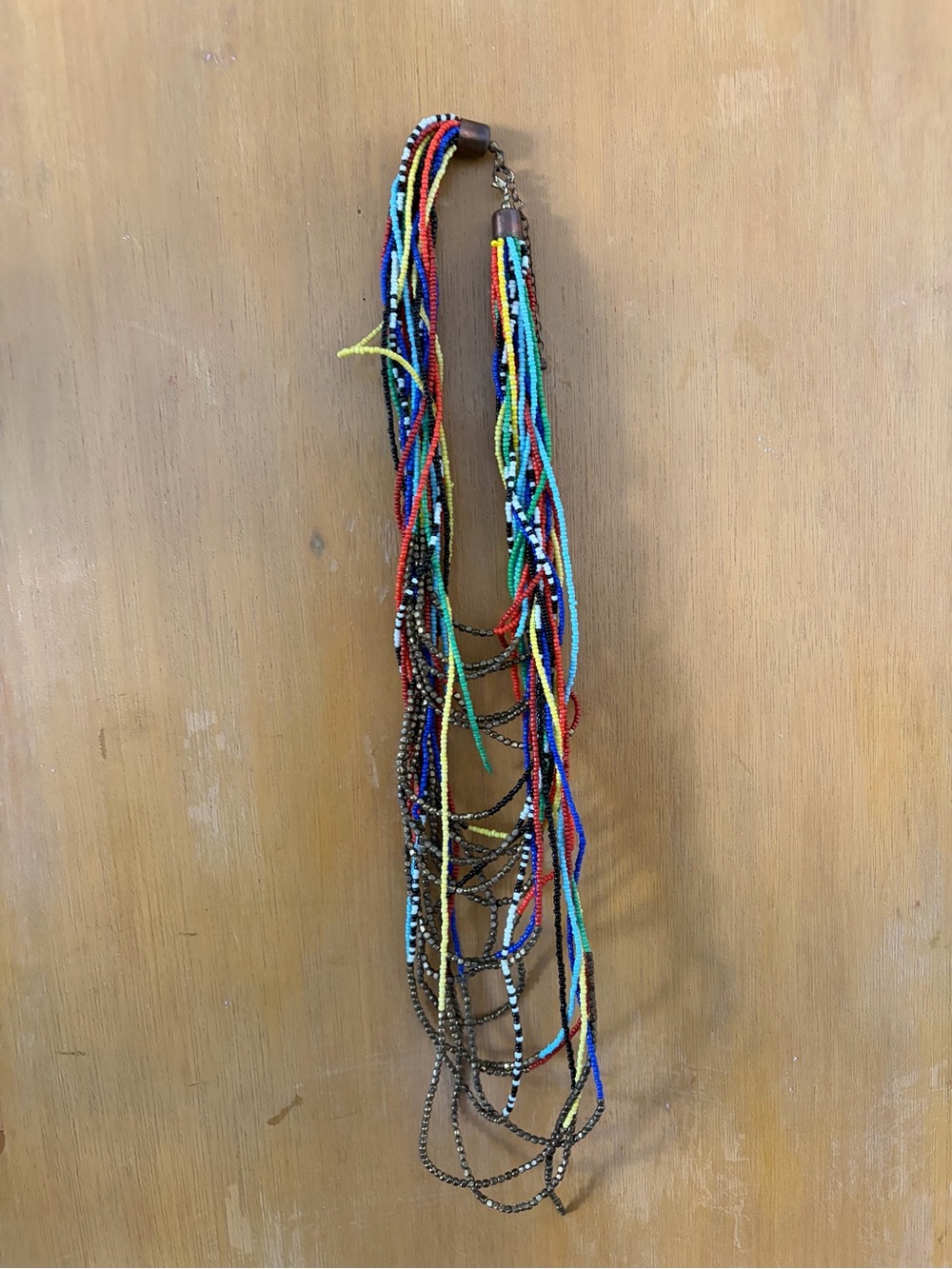 Mango Multi-Color Beaded Hair Accessory